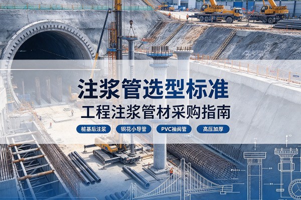 张北注浆管选型标准